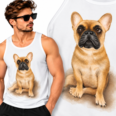 TANK TOP ZWIERZĘTA   BOSTON TERRIER